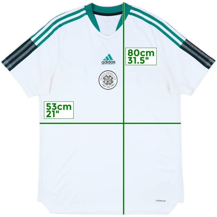 2021-22 Celtic adidas Equipment Training Shirt - 8/10 - (L)