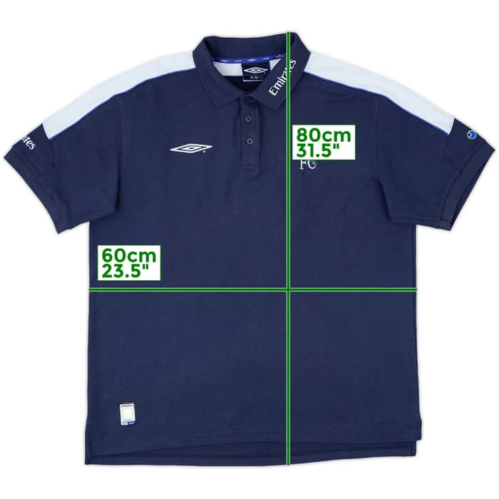 2001-02 Chelsea Umbro Polo Shirt - 4/10 - (XL)