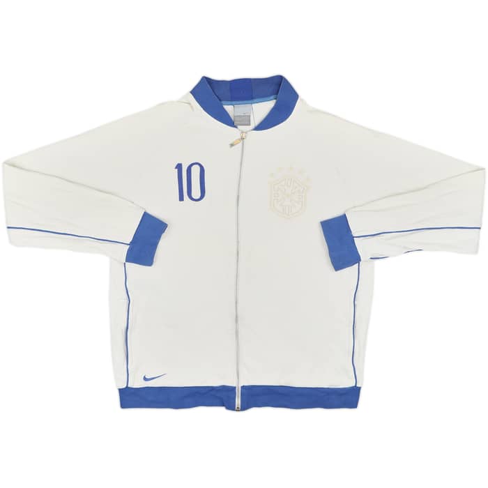 2006-07 Brazil Nike Track Jacket - 6/10 - (L)
