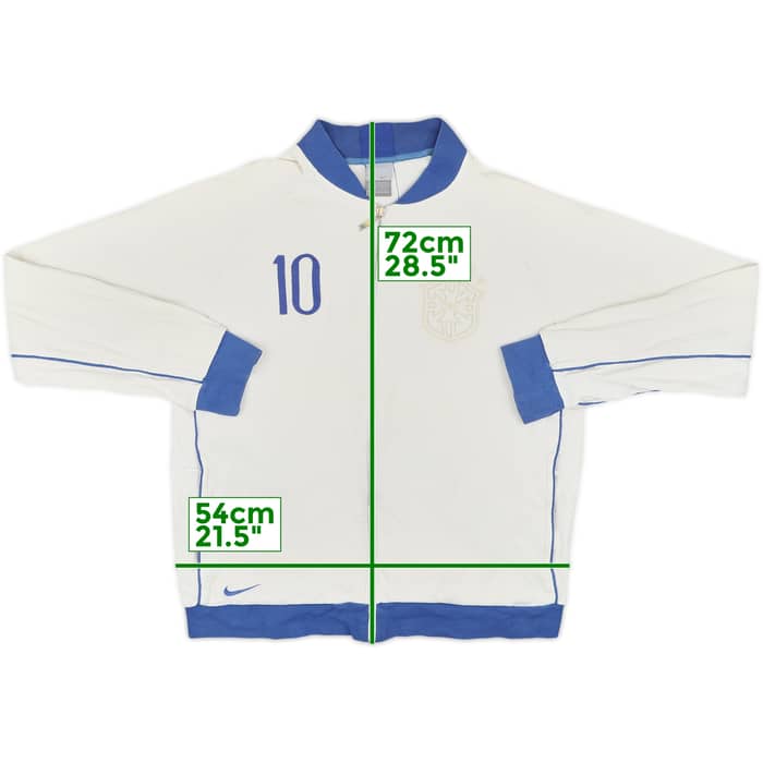 2006-07 Brazil Nike Track Jacket - 6/10 - (L)