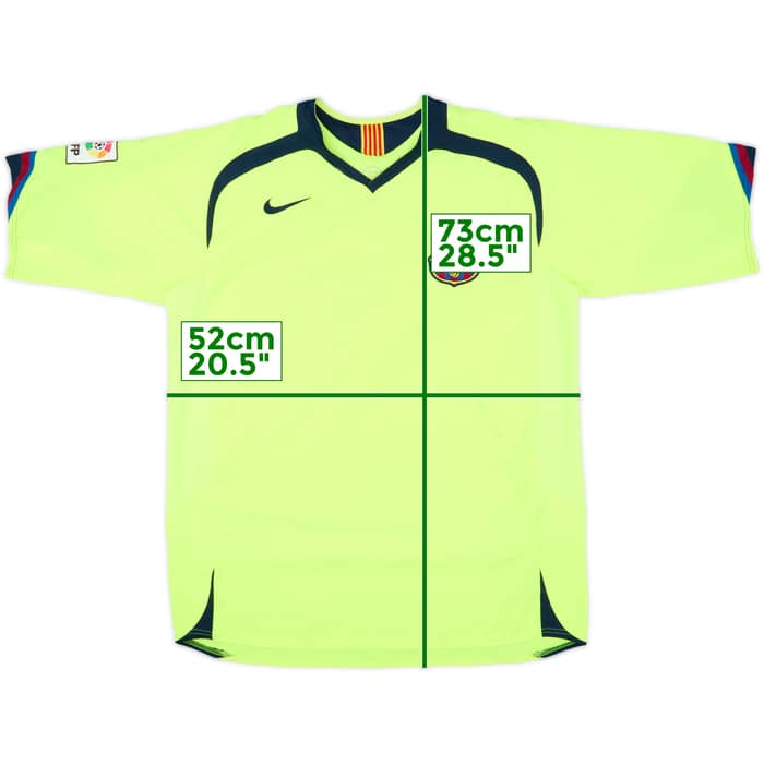 2005-06 Barcelona Away Shirt - 5/10 - (L)