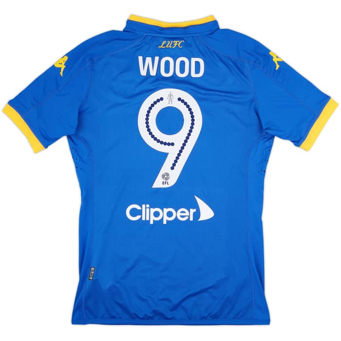 2016-17 Leeds United Authentic Away Shirt Wood #9 - 7/10 - (M)