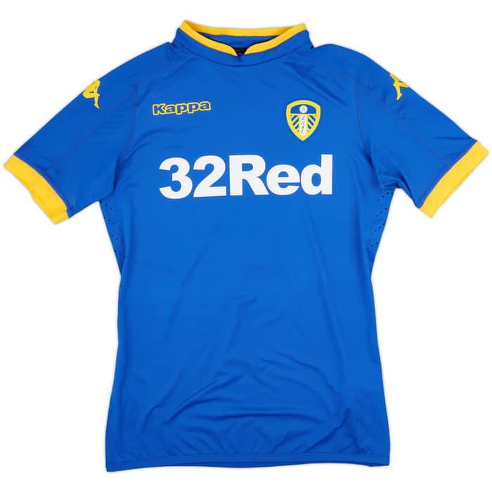 2016-17 Leeds United Authentic Away Shirt Wood #9 - 7/10 - (M)