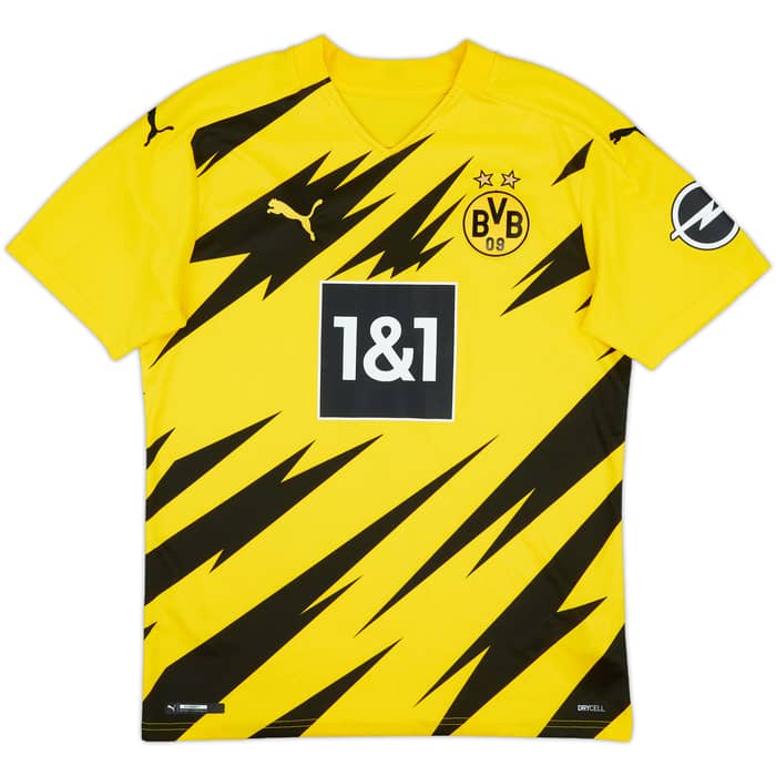 2020-21 Borussia Dortmund Home Shirt Haaland #9 - 9/10 - (M)