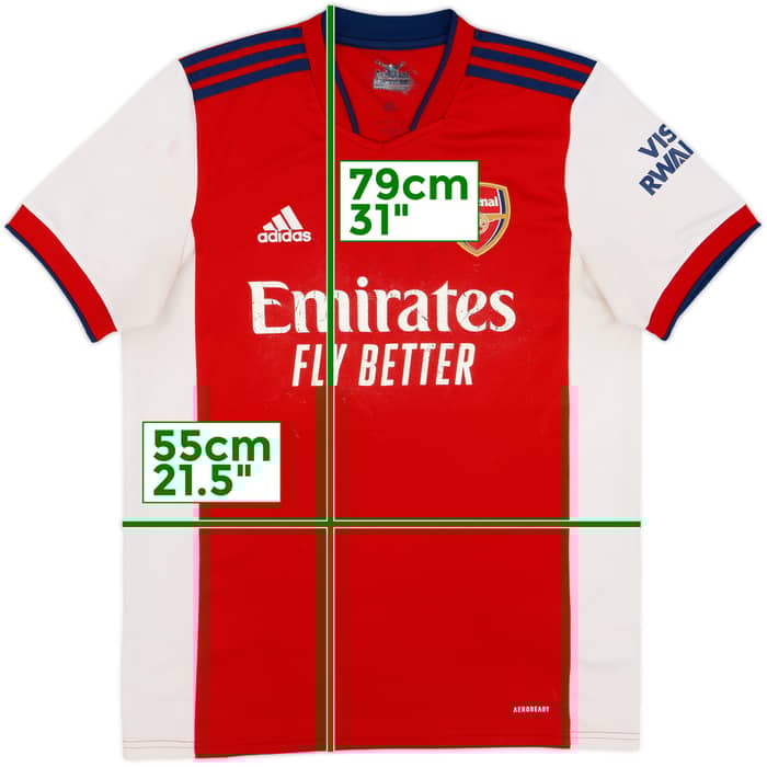 2021-22 Arsenal Home Shirt - 5/10 - (L)