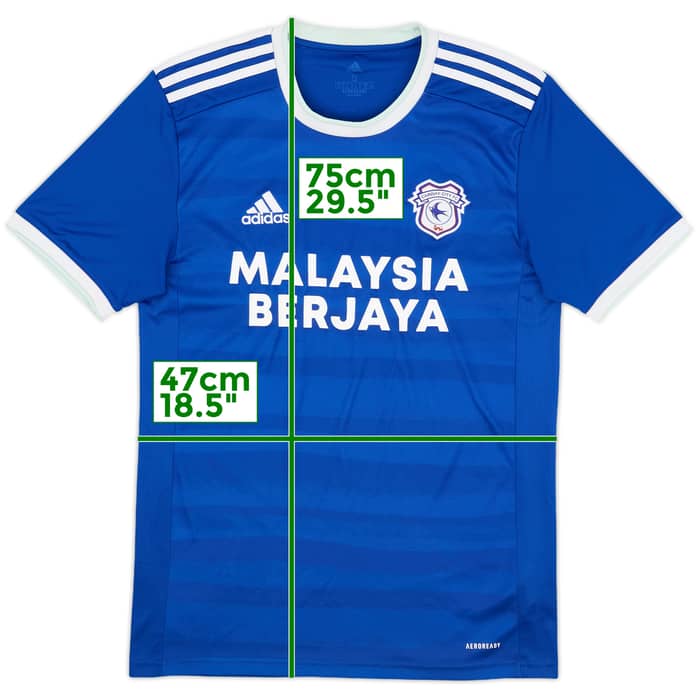 2020-21 Cardiff Home Shirt - 7/10 - (S)
