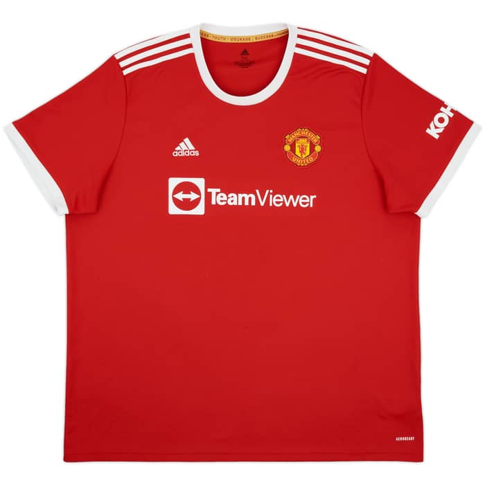 2021-22 Manchester United Home Shirt Ronaldo #7 - 9/10 - (3XL)