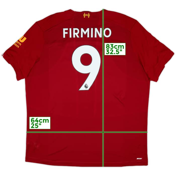 2019-20 Liverpool Home Shirt Firmino #9 - 10/10 - (XXL)