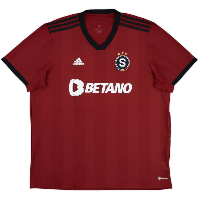 2023-24 Sparta Prague Home Shirt - 10/10 - (XXL)