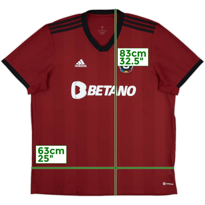 2023-24 Sparta Prague Home Shirt - 10/10 - (XXL)