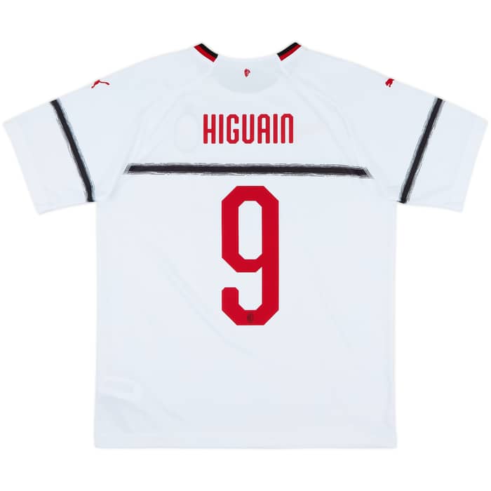 2018-19 AC Milan Away Shirt Higuain #9 - 8/10 - (L)