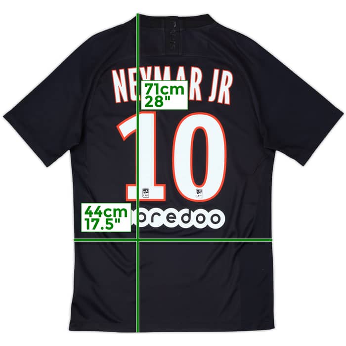 2019-20 Paris Saint-Germain Fourth Shirt Neymar Jr #10 - 8/10 - (S)
