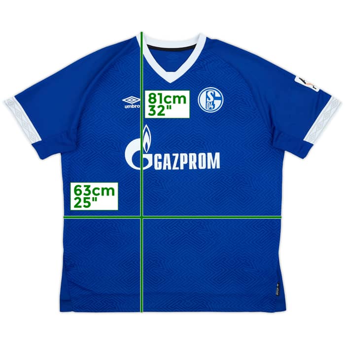 2018-19 Schalke Home Shirt - 7/10 - (3XL)