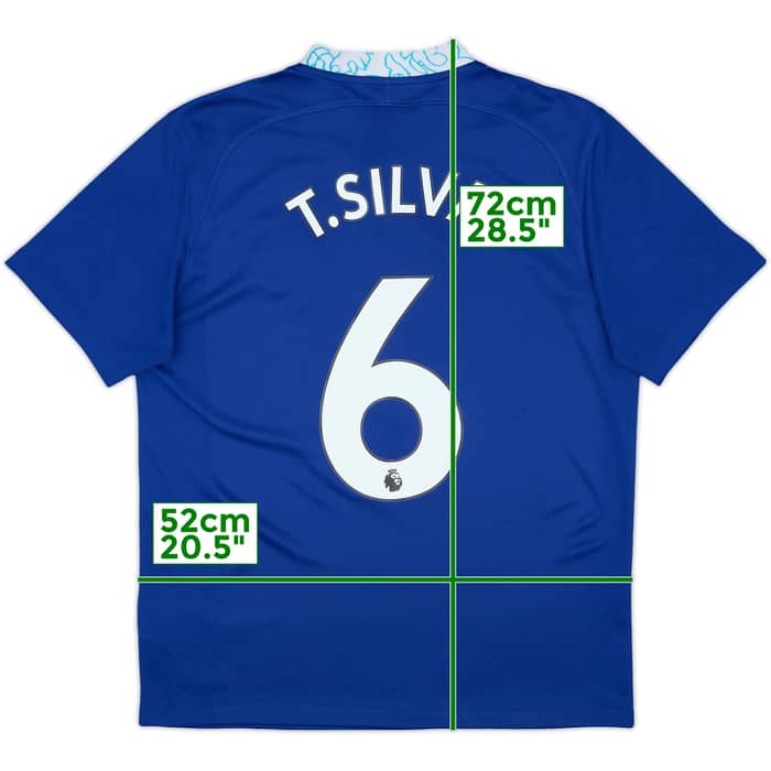 2022-23 Chelsea Home Shirt T.Silva #6 - 8/10 - (M)