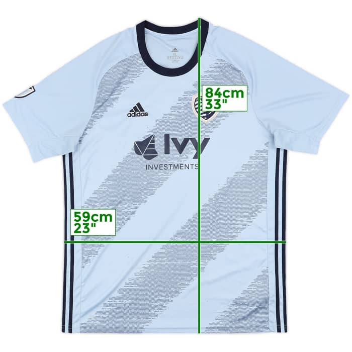 2019 Sporting Kansas City Home Shirt - 8/10 - (XL)