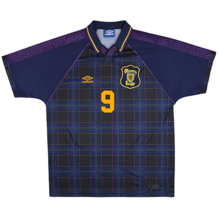 1994-96 Scotland Home Shirt McCoist #9 - 6/10 - (XL)