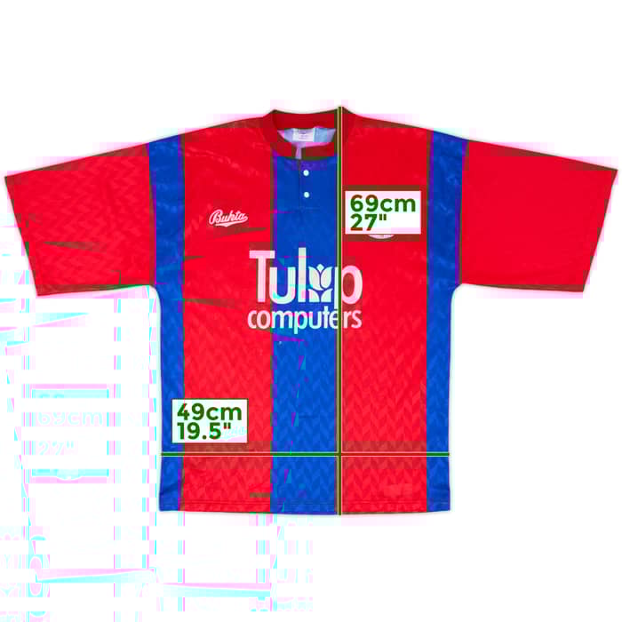 1990-91 Crystal Palace Home Shirt - 5/10 - (M)