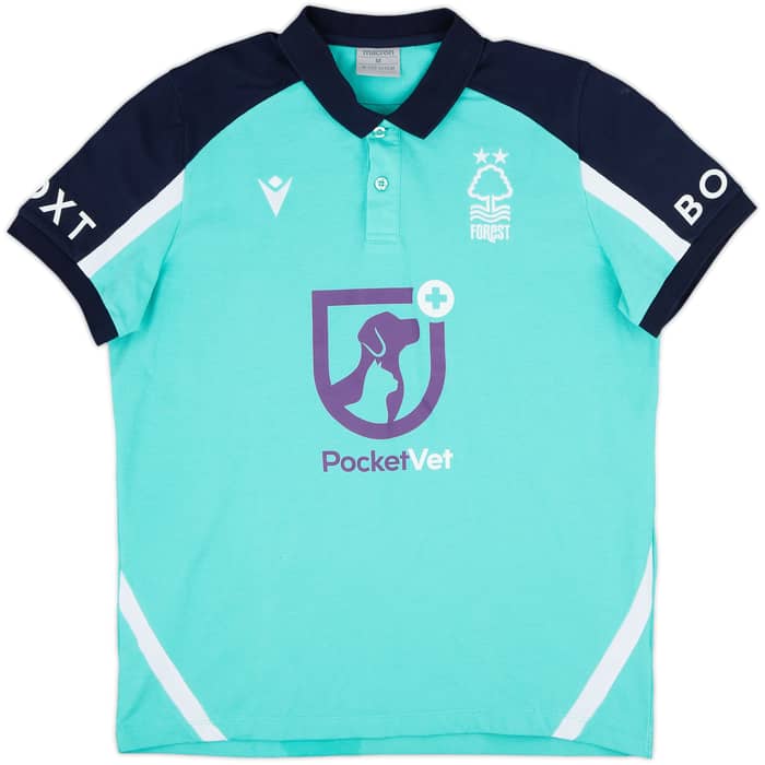 2021-22 Nottingham Forest Macron Polo Shirt - 8/10 - (M)