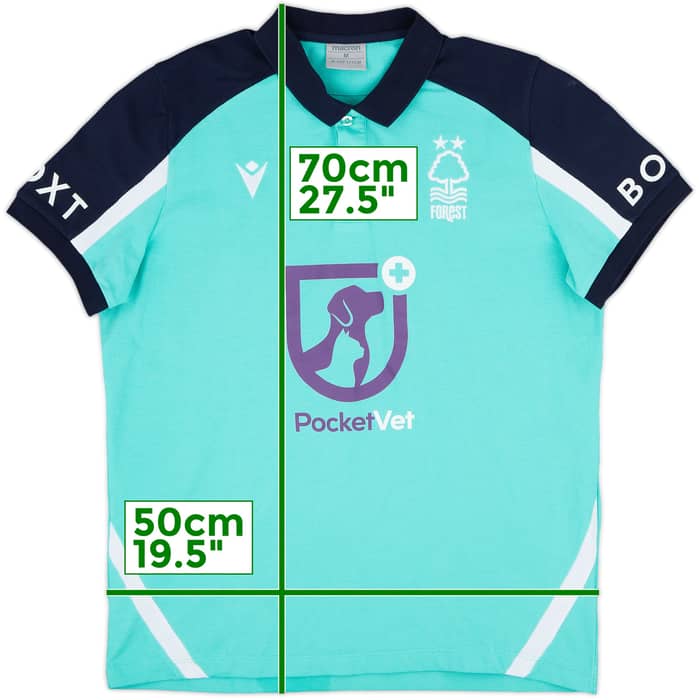 2021-22 Nottingham Forest Macron Polo Shirt - 8/10 - (M)