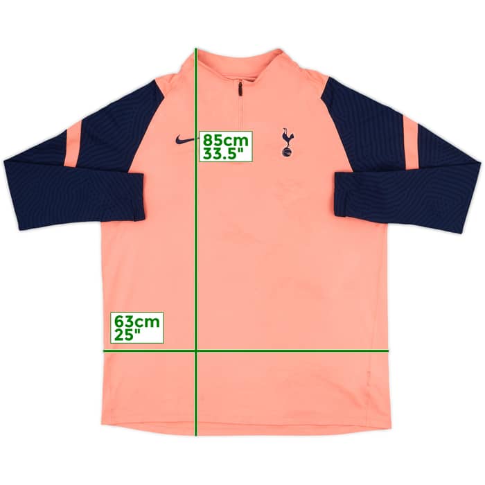 2020-21 Tottenham Nike 1/4 Zip Drill Top - 4/10 - (XXL)