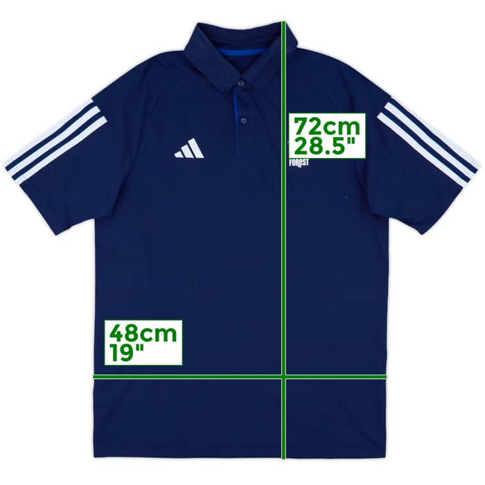 2023-24 Nottingham Forest adidas Polo Shirt - 9/10 - (M)