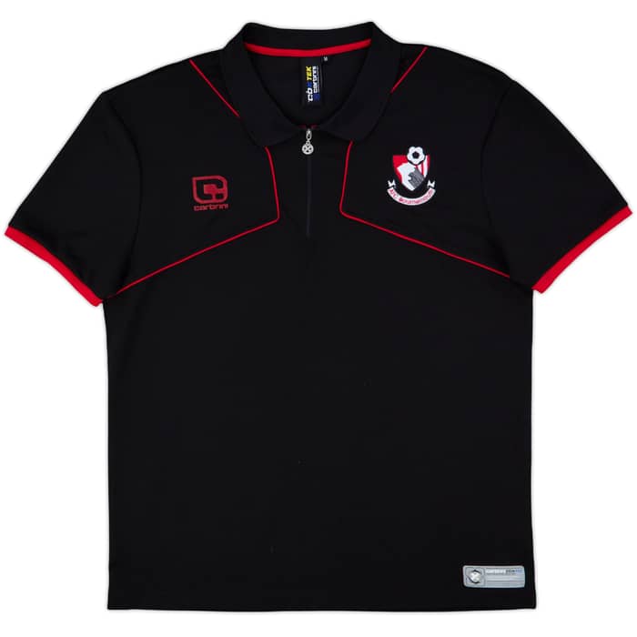 2008-09 Bournemouth Carbrini 1/4 Zip Training Shirt - 7/10 - (M)