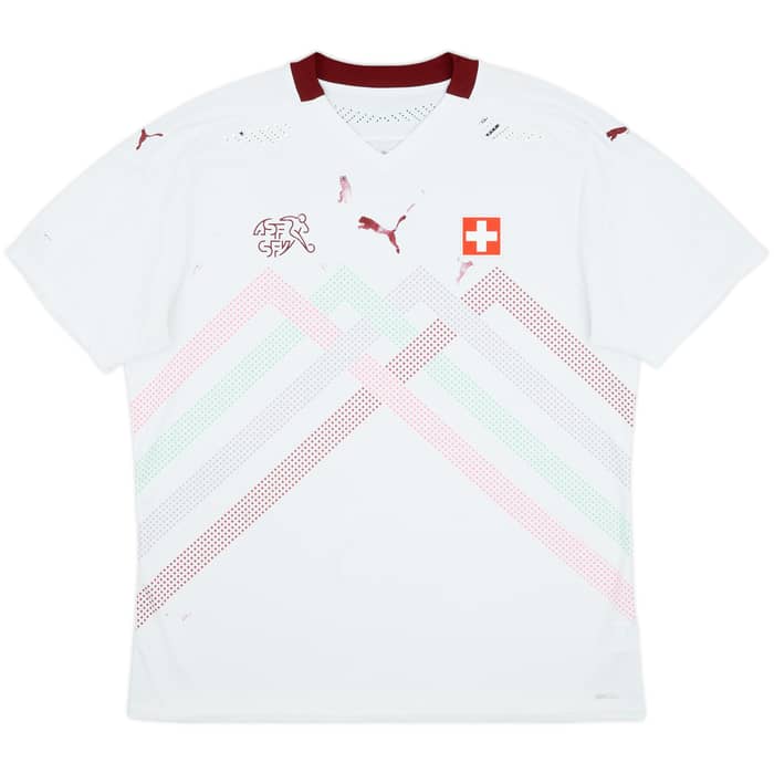 2020-21 Switzerland Away Shirt - 4/10 - (XXL)