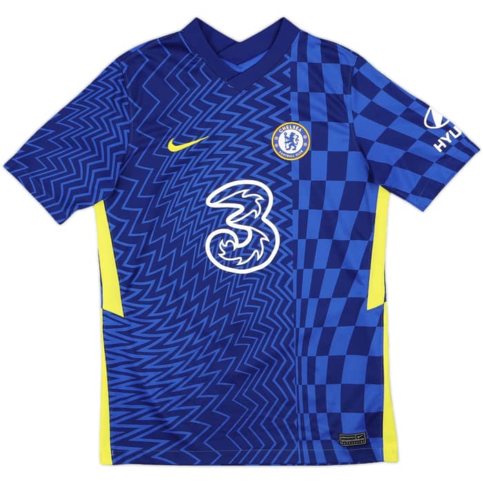 2021-22 Chelsea Home Shirt Mount #19 - 7/10 - (XL.Boys)