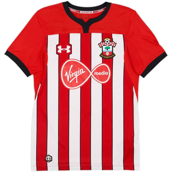 2018-19 Southampton Home Shirt Yoshida #3 - 7/10 - (S)