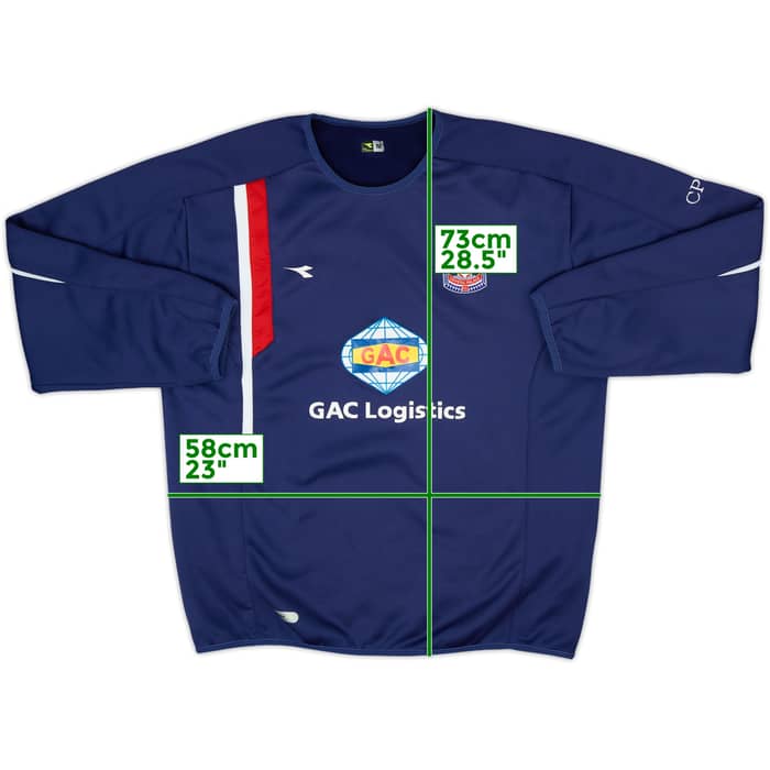 2006-07 Crystal Palace Diadora Drill Top - 8/10 - (M)