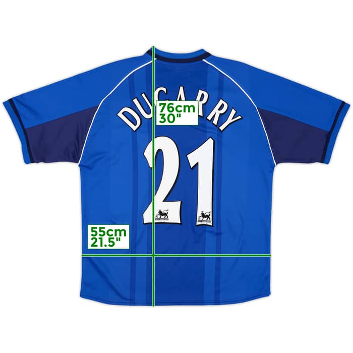 2002-03 Birmingham Home Shirt Dugarry #21 - 8/10 - (M)