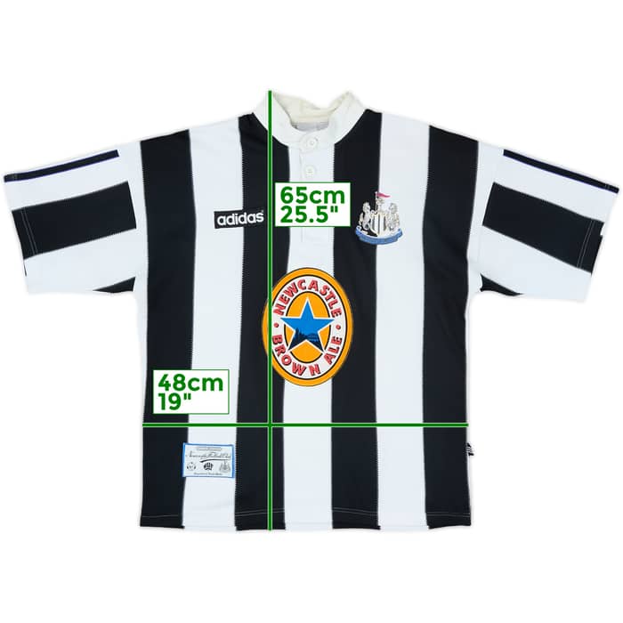 1995-97 Newcastle Home Shirt - 5/10 - (S)