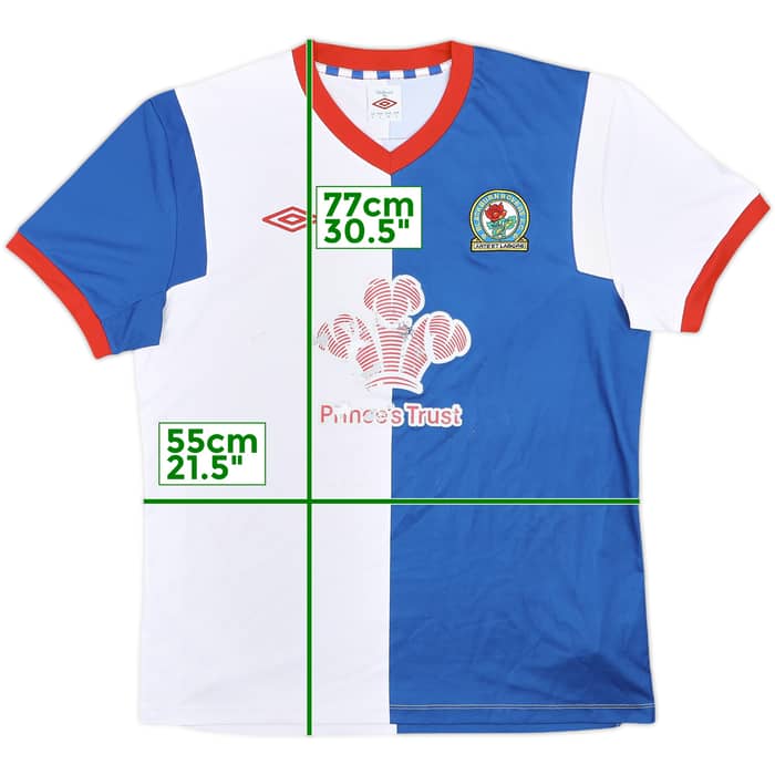 2011-12 Blackburn Home Shirt - 4/10 - (L)