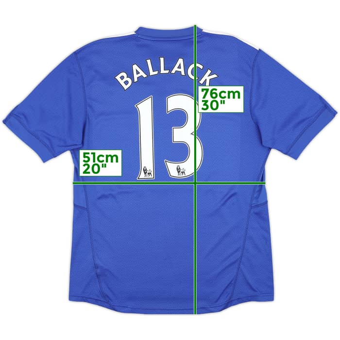 2009-10 Chelsea Home Shirt Ballack #13 - 8/10 - (L)