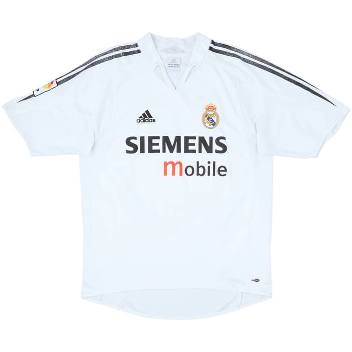 2004-05 Real Madrid Home Shirt Beckham #23 - 5/10 - (M)