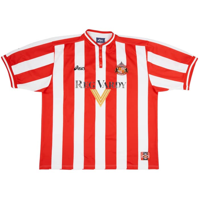 1999-00 Sunderland Home Shirt Quinn #9 - 7/10 - (XXL)