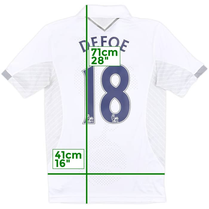 2012-13 Tottenham Home Shirt Defoe #18 - 7/10 - (S)