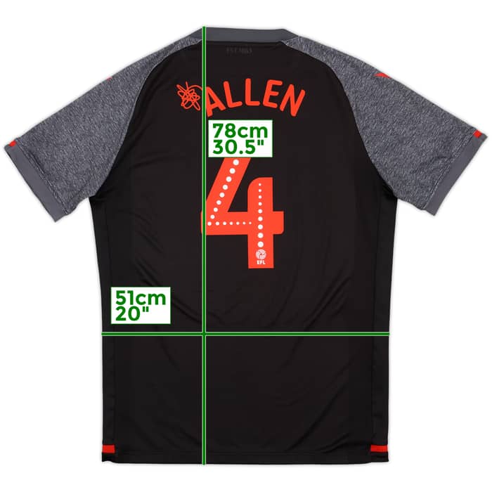 2019-20 Stoke City Away Shirt Allen #4 - 10/10 - (XXL)
