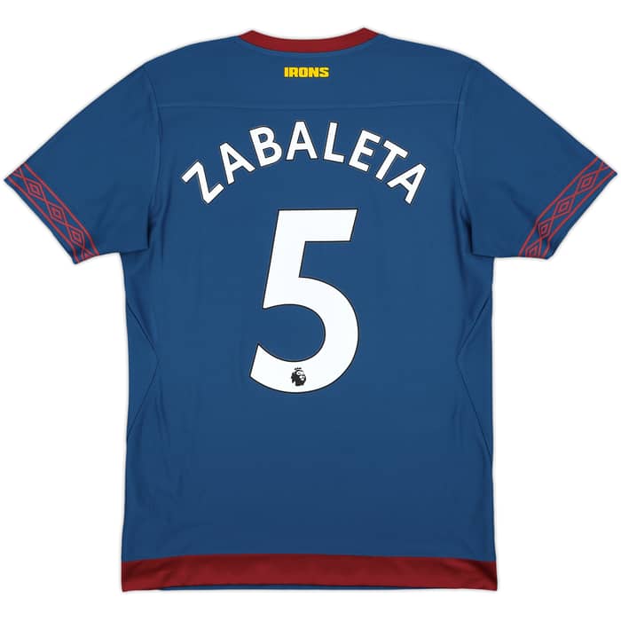 2018-19 West Ham Away Shirt Zabaleta #5 - 9/10 - (S)