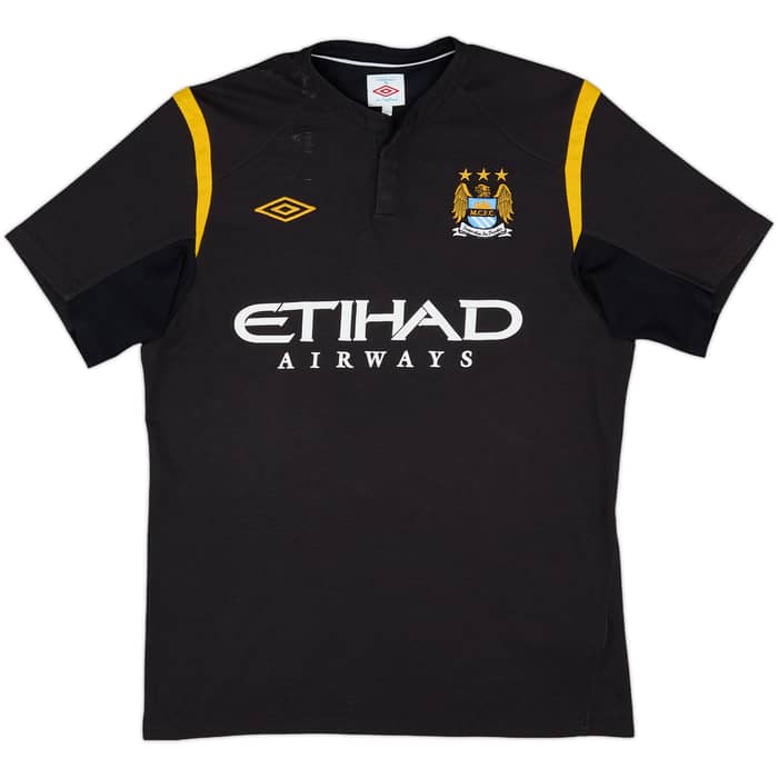 2009-10 Manchester City Away Shirt Kompany #33 - 7/10 - (M)
