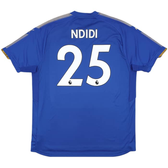 2017-18 Leicester Home Shirt Ndidi #25 - 7/10 - (XXL)