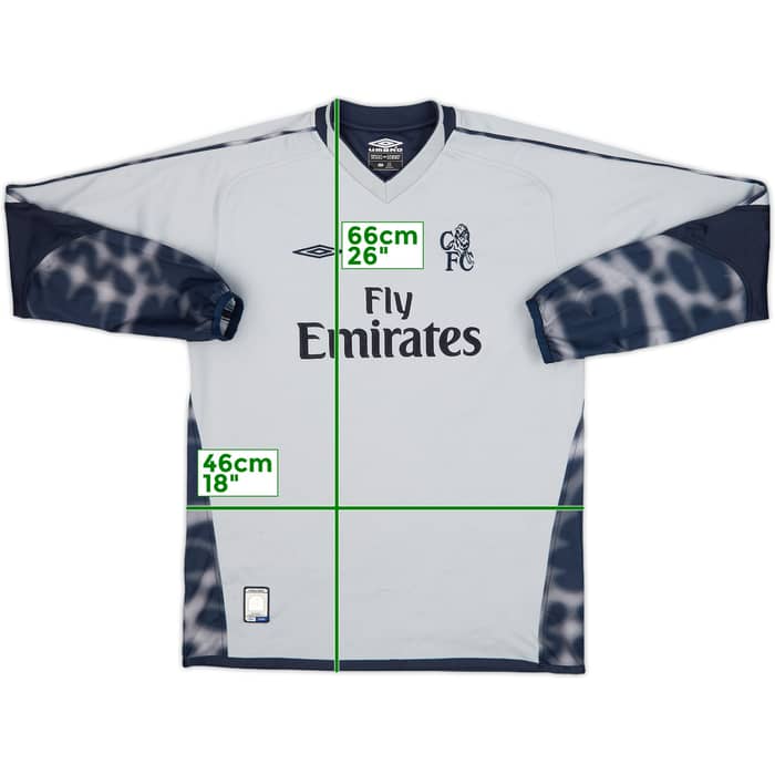 2003-04 Chelsea GK Shirt - 7/10 - (XL.Boys)