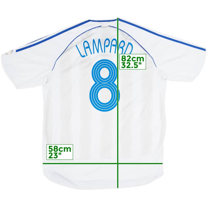 2006-07 Chelsea Away Shirt Lampard #8 - 7/10 - (XL)