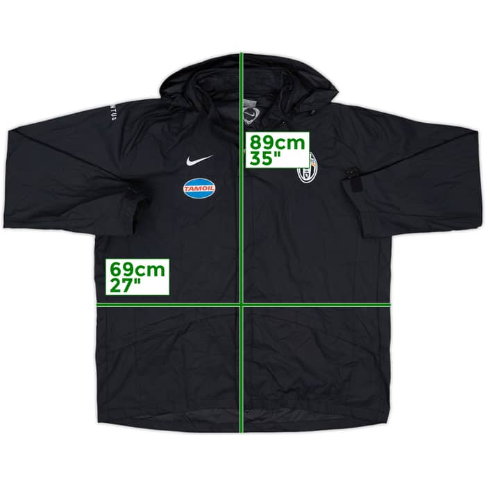 2006-07 Juventus Nike Hooded Rain Jacket - 7/10 - (XL)