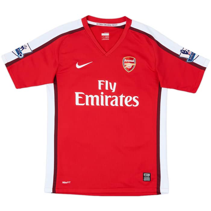 2008-10 Arsenal Home Shirt Arshavin #23 - 8/10 - (L.Boys)