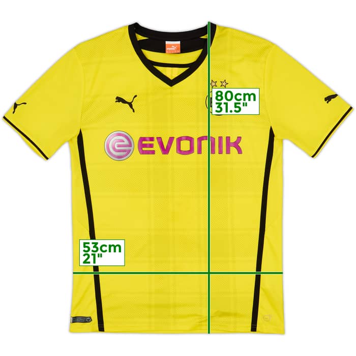2013-14 Borussia Dortmund Home Shirt - 9/10 - (XXL)