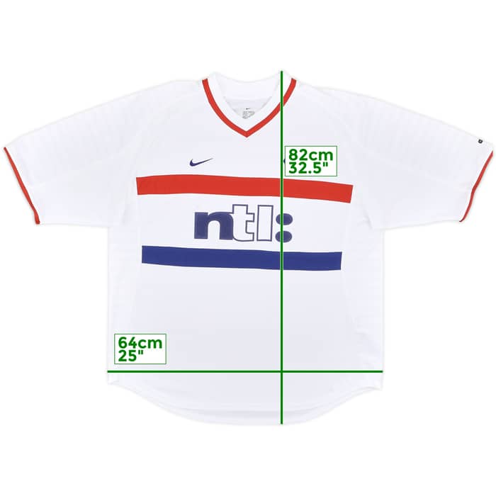 2000-01 Rangers Away Shirt - 7/10 - (XL)