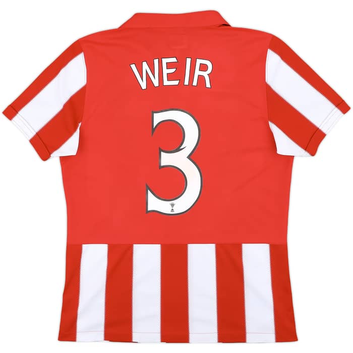 2010-11 Rangers Away Shirt Weir #3 - 6/10 - (S)