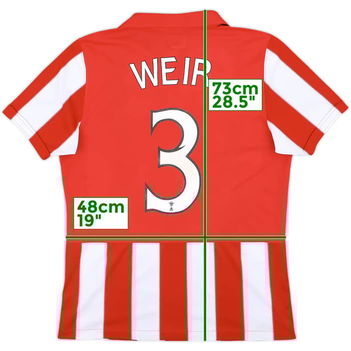 2010-11 Rangers Away Shirt Weir #3 - 6/10 - (S)