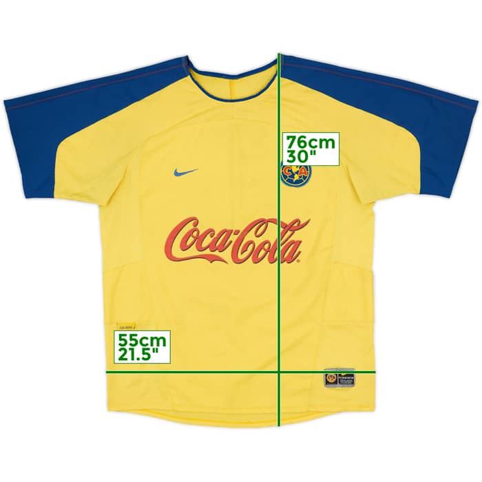 2003-04 Club America Home Shirt - 7/10 - (L)
